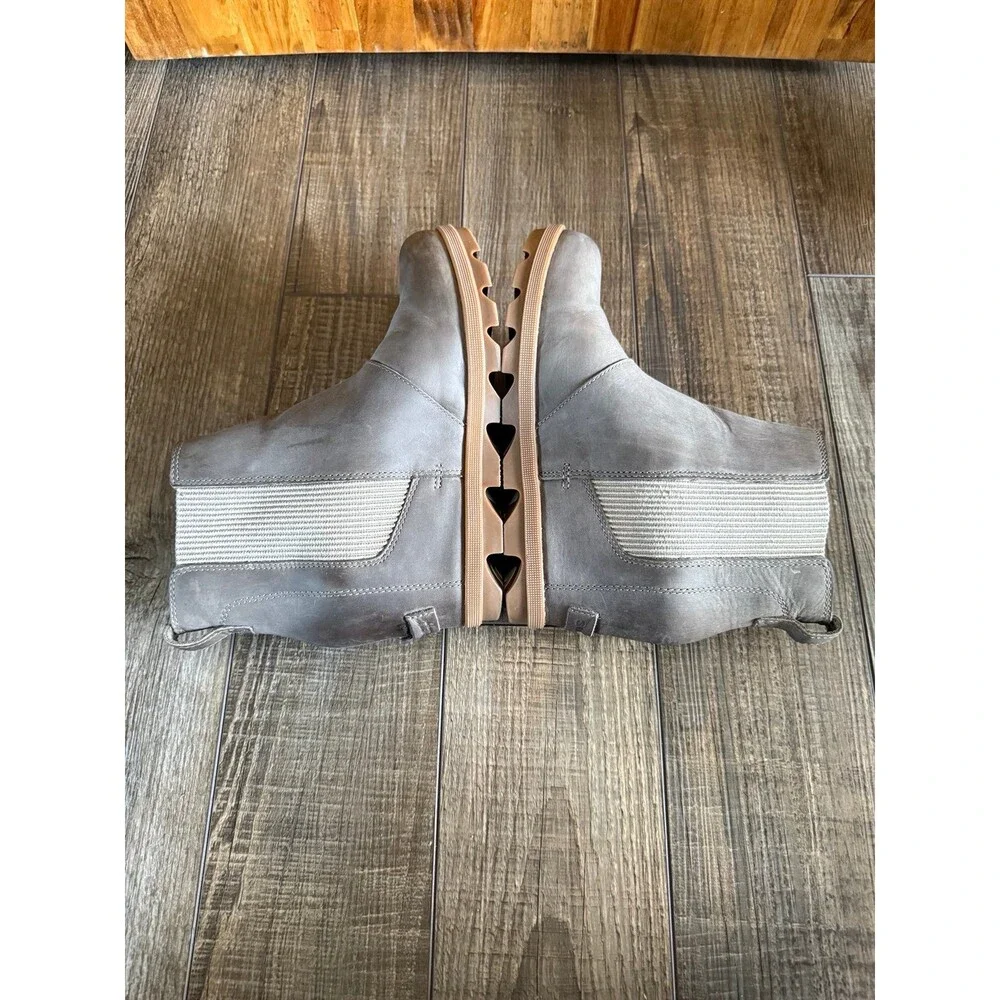 Women's Sorel Rhapsody Wedge Boots Sz. 8 Quarry